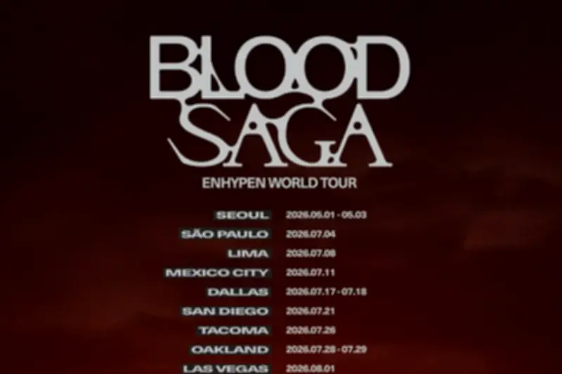 ENHYPEN Gelar Tur Dunia Blood Saga, Jakarta Jadi Salah Satu Destinasi