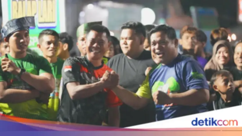 Fun Night Run Polres Meranti Sukses, Kapolres Tegaskan Polri Sahabat Masyarakat
