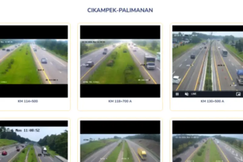 Gelombang Mudik Lebaran 2026 Dimulai, Pemudik Manfaatkan CCTV Pantau Lalu Lintas