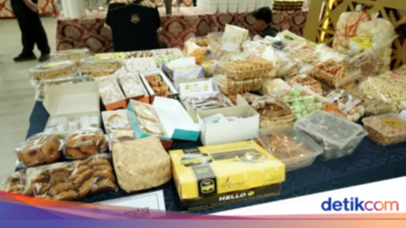 Halalbihalal Kemenimipas Suguhkan Camilan UMKM dari Berbagai Provinsi