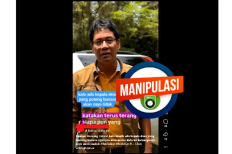 Hoaks Beredar Soal Menteri Keuangan Purbaya Yudhi Sadewa Ancam Kepala Desa