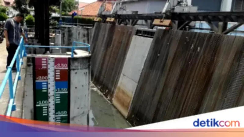 Hujan Deras di Jakarta, Pintu Air Pasar Ikan Siaga 2 dan Wilayah Rawan Banjir