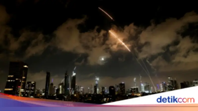 Iran dan Lebanon Serang Israel, Sirene Meraung di Yerusalem dan Tel Aviv