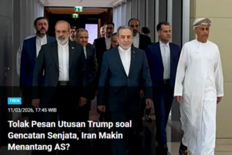 Iran Tolak Pesan Trump, WNI di Teheran Ceritakan Serangan, dan Polemik TOEFL LPDP