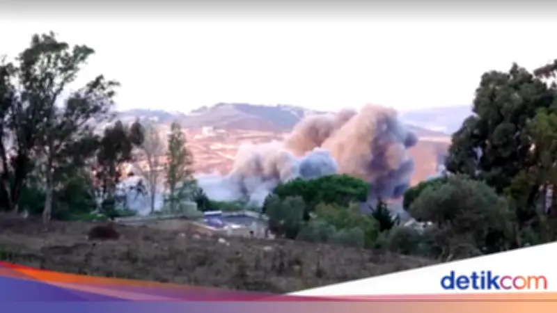 Israel Balas Serangan Hizbullah dengan Gempuran ke Lebanon, Termasuk Beirut