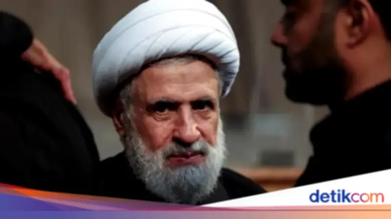 Israel Tetapkan Pemimpin Hizbullah Naim Qassem Sebagai Target Eliminasi