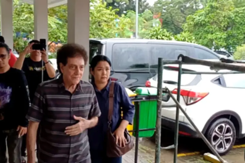 Iyek God Bless Berduka, Sambangi Rumah Duka Donny Fattah di RS Fatmawati
