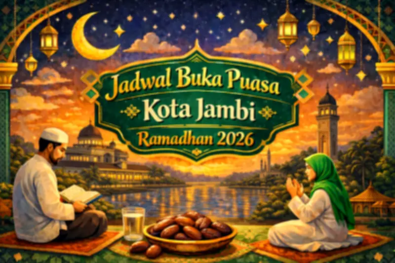 Jadwal Buka Puasa di Kota Jambi Hari Ini, 3 Maret 2026