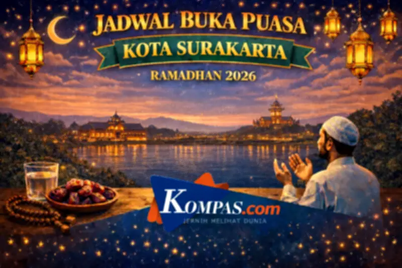Jadwal Buka Puasa Hari Ini di Surakarta, Senin 2 Maret 2026