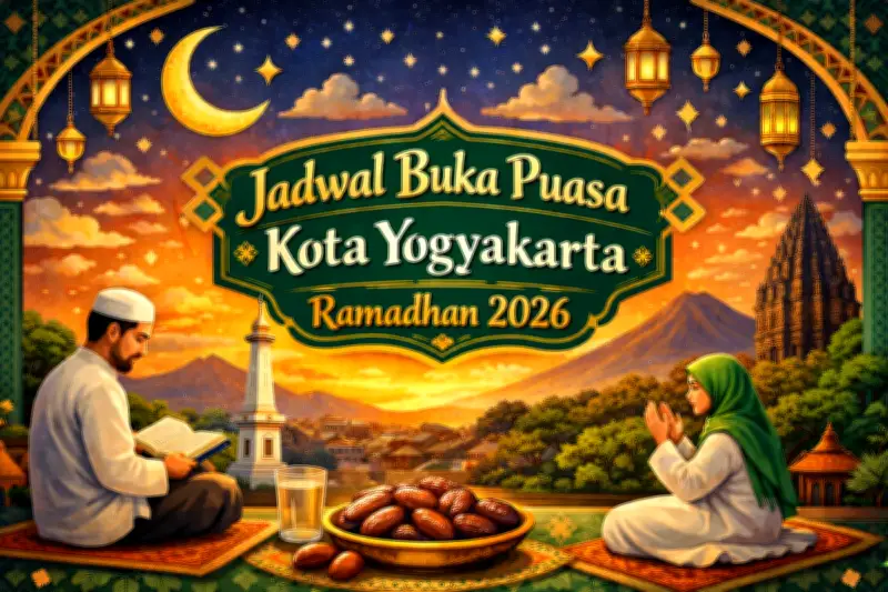 Jadwal Buka Puasa Hari Ini di Yogyakarta, 1 Maret 2026: Ikuti Waktu Maghrib