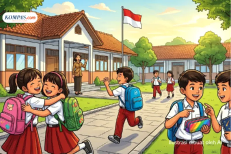 Jadwal Masuk Sekolah SD, SMP, dan SMA Setelah Lebaran 2026 Telah Ditetapkan