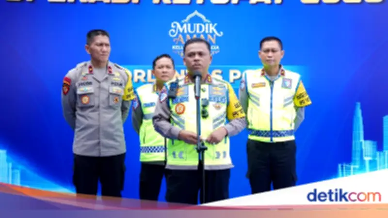 Kakorlantas Siap Antisipasi Lonjakan Arus Mudik Sore Ini dengan Rekayasa Lalu Lintas