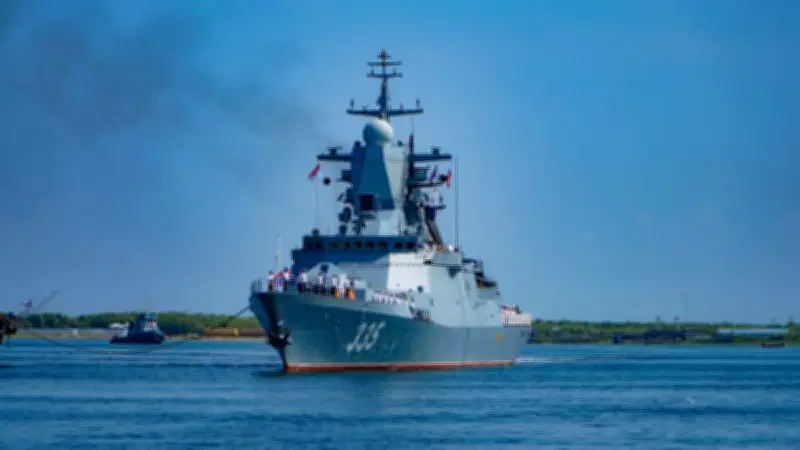 Kapal Perang Rusia Berlabuh di Jakarta, Gelar Latihan Bersama dengan TNI AL