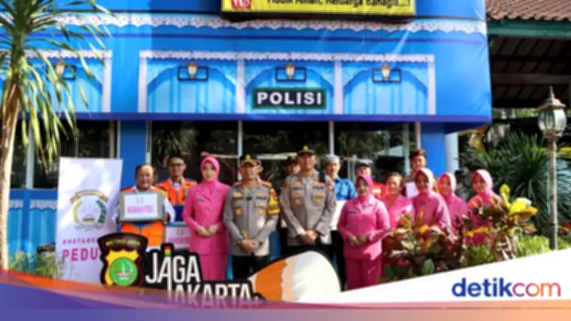 Kapolres Tangerang Kota Cek Pos Pengamanan Lebaran, Pastikan Siap Layani Pemudik