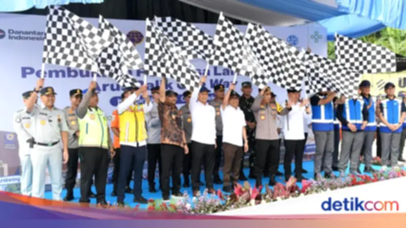 Kapolri dan Gubernur Jateng Buka One Way Nasional untuk Antisipasi Puncak Arus Balik Lebaran 2026
