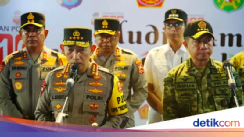 Kapolri Pimpin Monitoring Malam Takbiran dari Medan, Pastikan Keamanan Nasional