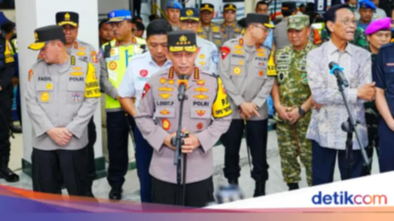 Kapolri Tinjau Kesiapan Mudik di Stasiun Tugu Yogyakarta, Apresiasi Inovasi Siparjo
