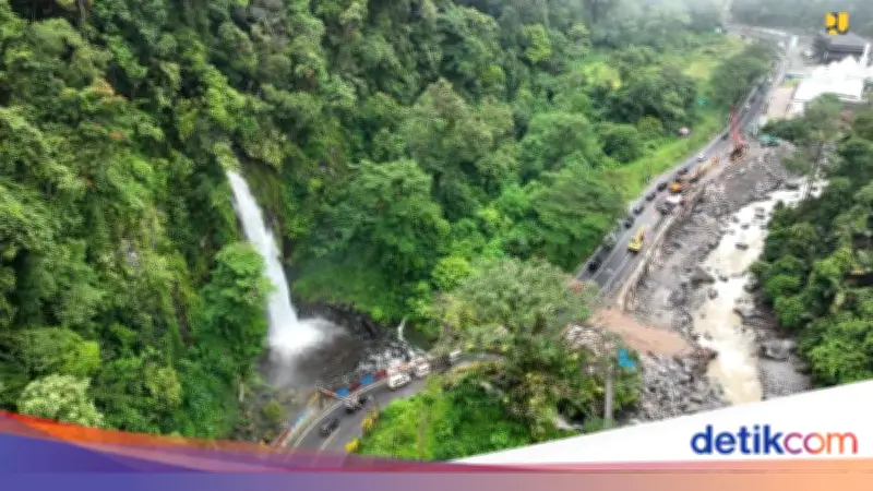 Kementerian PU Pastikan Jalur Mudik Sumbar Siap, Lembah Anai Dibuka 24 Jam