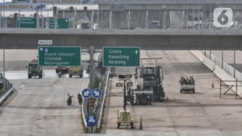 Kepadatan Tol Jakarta Masih Terjadi di Hari Kedua Pasca-Lebaran, Jalan Arteri Lancar