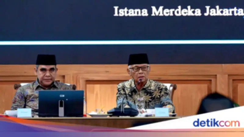 Ketum MUI Serukan Persatuan Ulama-Umara Hadapi Gejolak Geopolitik Global di Istana
