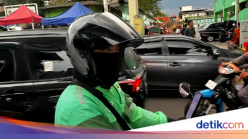 Kisah Pilu Ojol di Jakarta: Jalanan Lengang, Orderan Menyusut Saat Libur Lebaran
