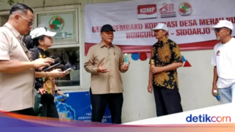 Legislator Gerindra Tinjau Koperasi Merah Putih di Sidoarjo, Dorong Masyarakat Bergabung