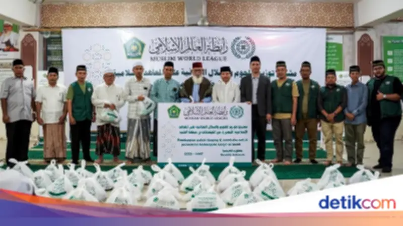 Liga Muslim Dunia Salurkan Dana 1 Juta Riyal untuk Tradisi Meugang di Aceh