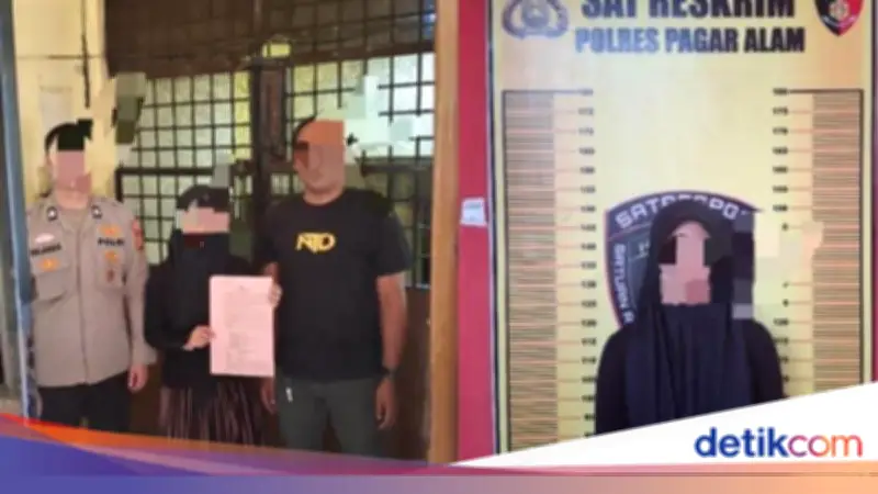 Mahasiswi Pagar Alam Ditahan Polisi Usai Akses HP Rekan Kerja dan Kirim Foto Pribadi