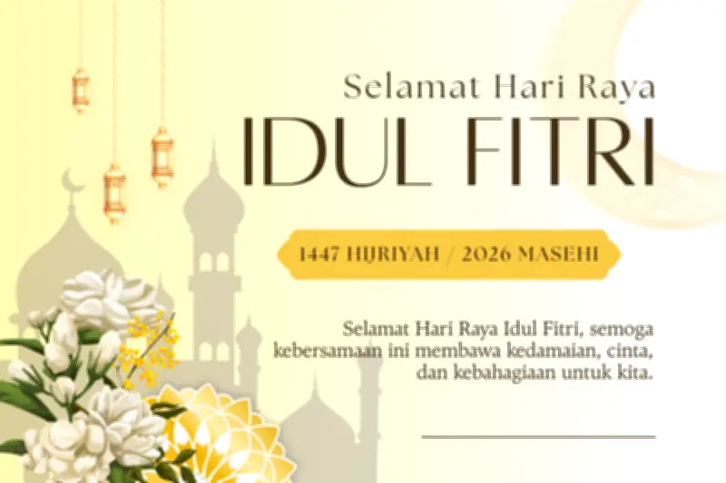 Makna dan Cara Membalas Ucapan Taqabbalallahu Minna wa Minkum di Idul Fitri