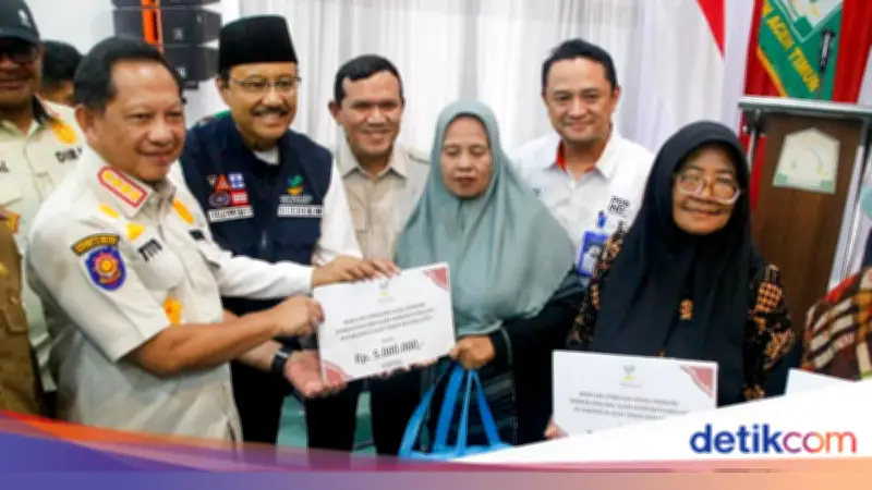 Mendagri: Bansos Pascabencana di Sumatera Dongkrak Daya Beli Masyarakat