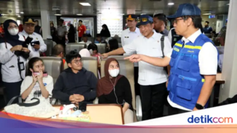 Mendagri Tinjau Kesiapan Arus Mudik Lebaran 2026 di Pelabuhan Merak