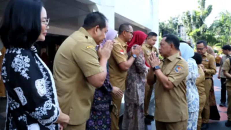 Mendagri Tito Karnavian Dorong ASN Kemendagri dan BNPP Tingkatkan Kinerja Pasca-Lebaran