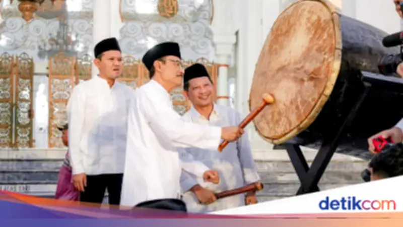 Mensos dan Mendagri Buka Puasa Bersama Ribuan Warga di Masjid Raya Baiturrahman Aceh