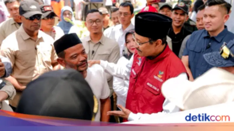 Mensos dan Mendagri Tinjau Huntara di Pidie Jaya, Target Nol Pengungsi di Tenda Sebelum Lebaran