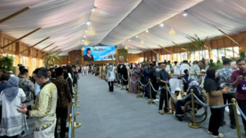 Menu Makanan Nusantara di Open House Presiden Prabowo, Warga Disabilitas Diutamakan