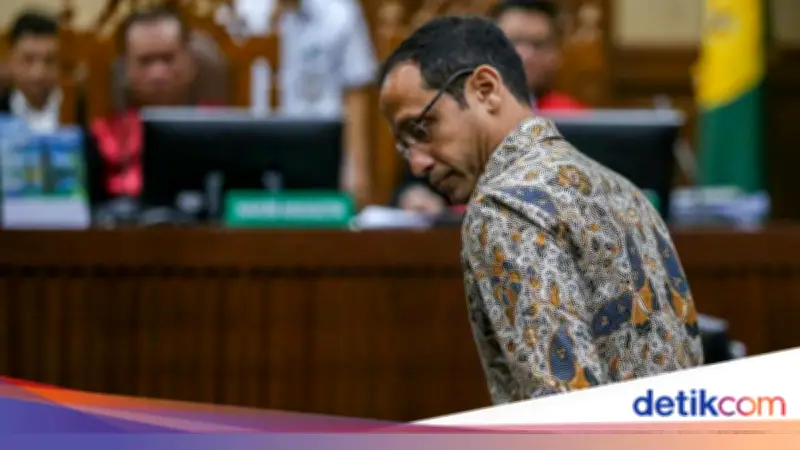 Nadiem Jelaskan Chat 'Ganti Manusia dengan Software' hingga Sekutu Eksternal di Sidang