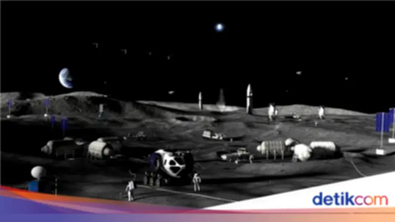 NASA Ubah Strategi: Fokus Bangun Pangkalan di Permukaan Bulan, Bukan di Orbit
