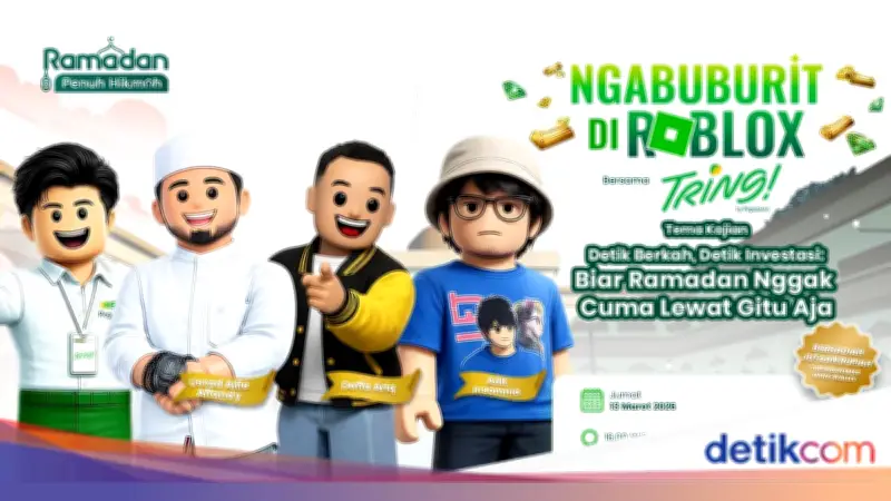 Ngabuburit Virtual Ramadan Makin Seru, Roblox x TRING! Kembali Hadirkan Dhafin Armia