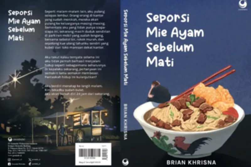 Novel Laris 'Seporsi Mie Ayam Sebelum Mati' Segera Diadaptasi ke Layar Lebar