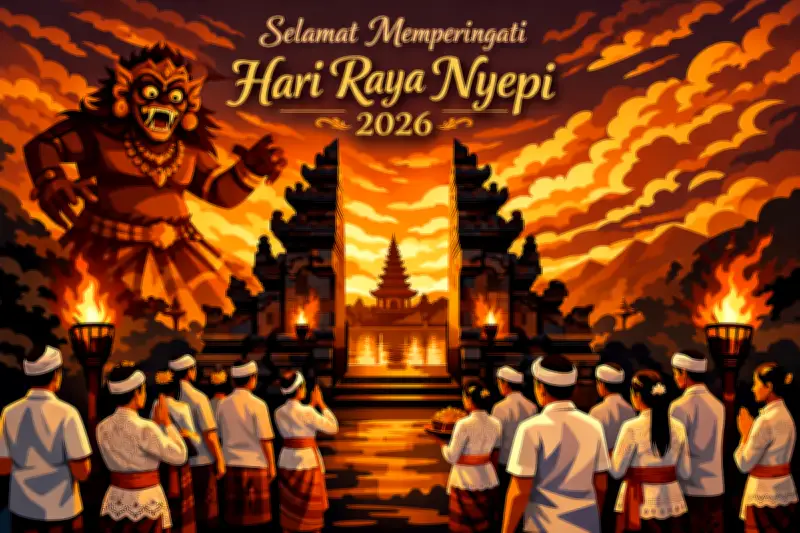Nyepi 1948 Saka: Pawai Ogoh-ogoh hingga Catur Brata Penyepi di Bali