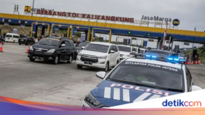 One Way Arus Balik Tol Trans Jawa KM 263-70 Diberlakukan, Dipimpin Menhub dan Kakorlantas