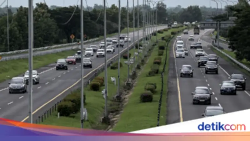 One Way Sepenggal Diberlakukan di Tol Trans Jawa KM 70-263 Mulai Sore Ini