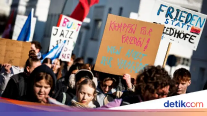 Pelajar Jerman Kembali Mogok Sekolah, Tolak Rencana Wajib Militer Pemerintah