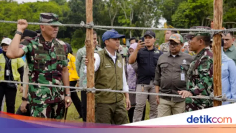 Pembangunan Pagar TN Way Kambas 138 Km Dimulai Atas Instruksi Presiden Prabowo