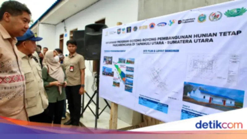 Pemerintah Genjot Pembangunan Huntap Pascabencana di Sumatera, Dua Skema Diterapkan