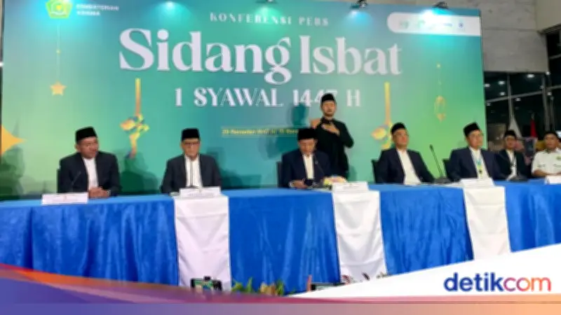 Pemerintah Tetapkan Idulfitri 1447 H Jatuh pada Sabtu 21 Maret 2026