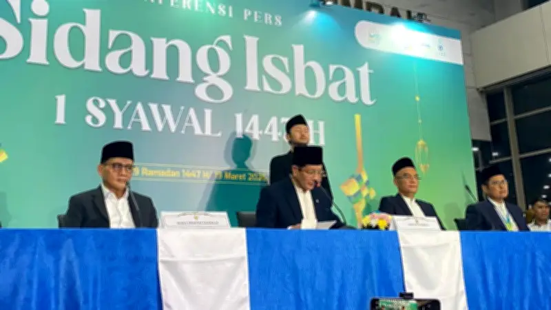 Pemerintah Tetapkan Lebaran Idulfitri 2026 Jatuh pada Sabtu 21 Maret