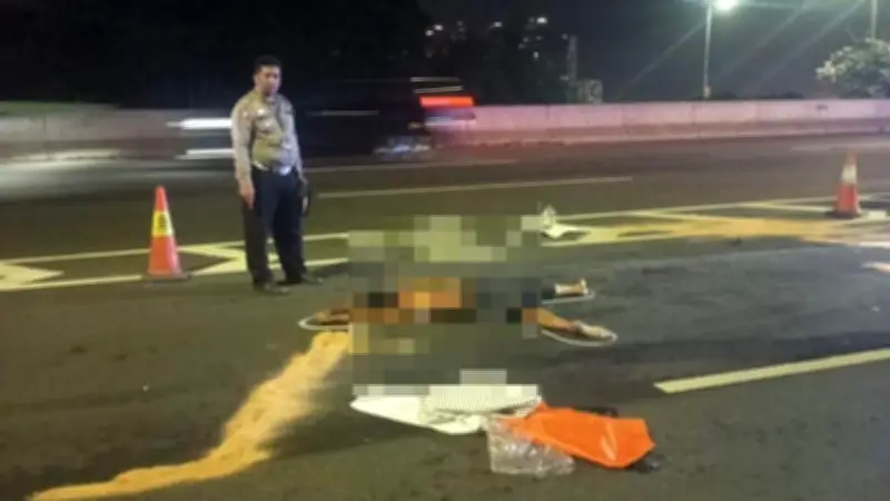 Pemuda Tewas Tertabrak Mobil di Tol Sedyatmo Jakut Saat Menyeberang