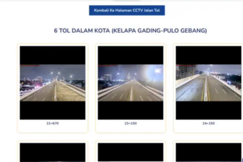 Pemudik Bisa Pantau Arus Balik Lewat CCTV Real Time yang Disiapkan Pemerintah