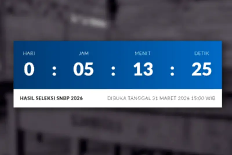 Pengumuman Hasil SNBP 2026 Hari Ini, Diawali Konferensi Pers di Kemendikbudristek